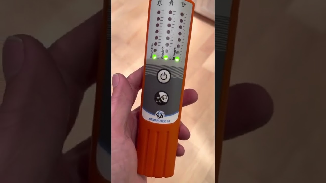 EMF Reader: Cemprotec 34 operation and demo