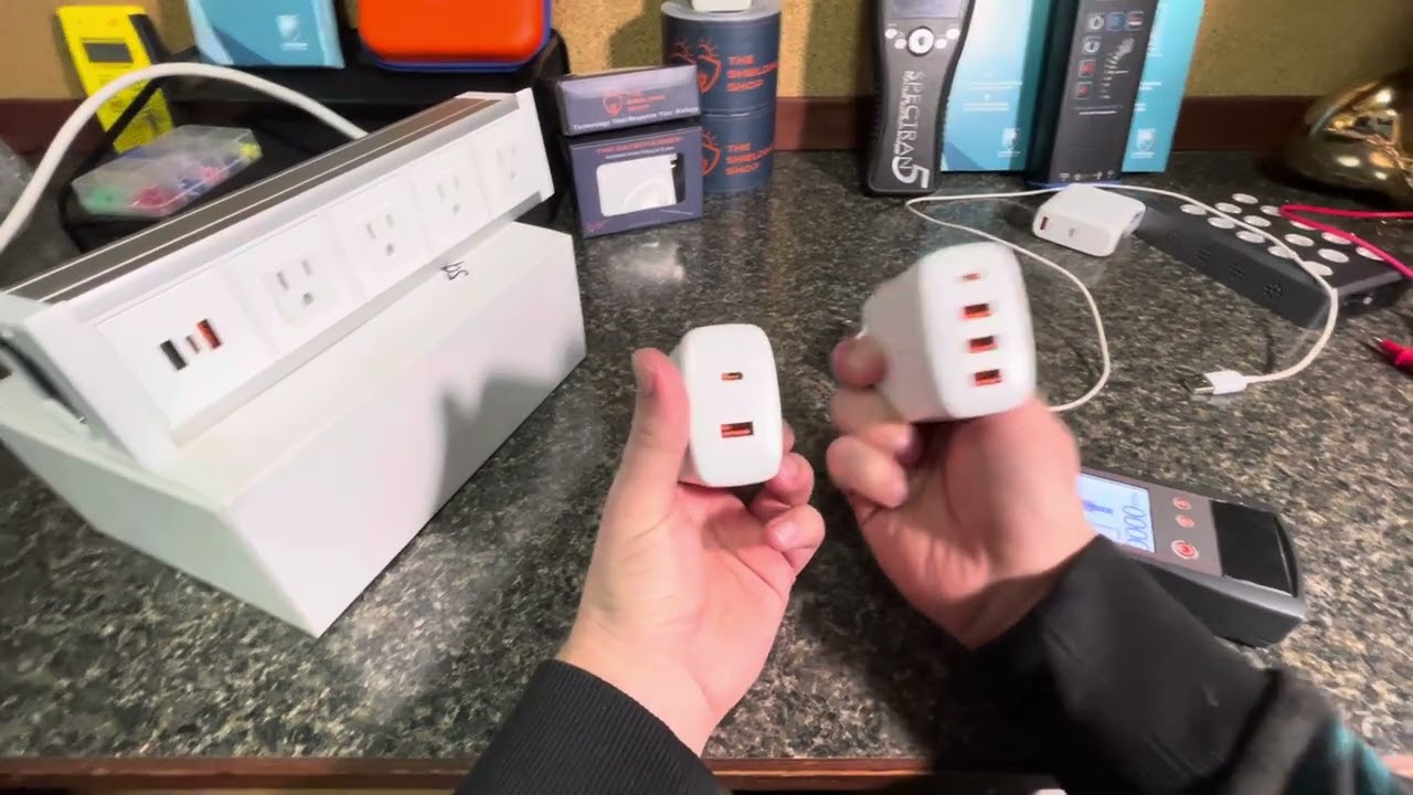 The SafeCharger DEMO: Grounded EMF free FAST charging